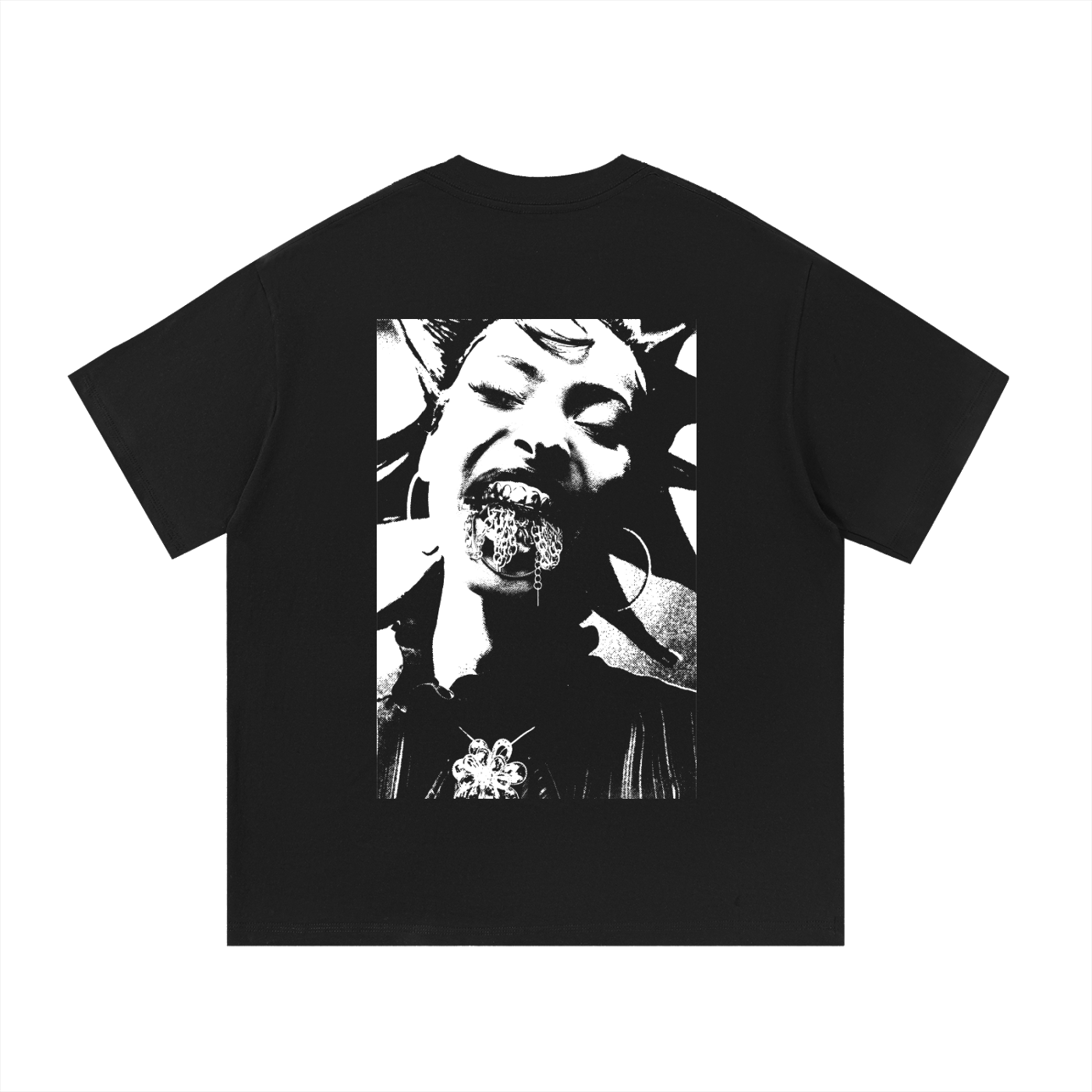 Punk #2 Black Essential Cotton T-Shirt